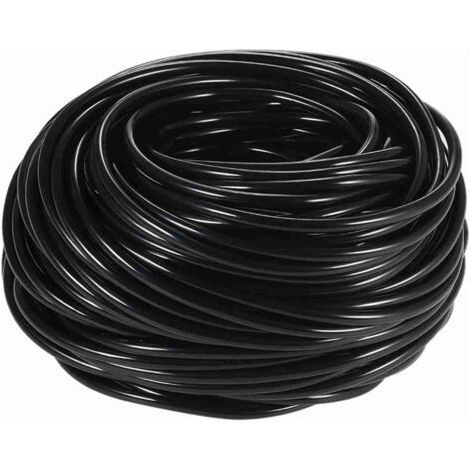 Tube D'irrigation à Goutte de 50 Mètres, Tuyau de Tuyaux D'arrosage de 4/7 Mm pour Système D'irrigation, Plantes, Jardin, Pelouse, Paysage