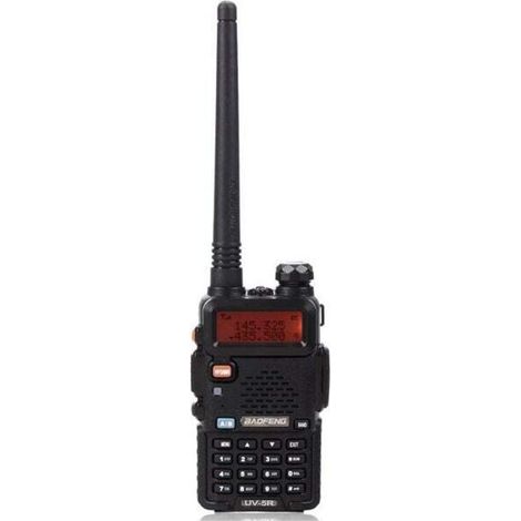 Talkie-Walkie Bi-directionnel UV-5R Noir (1/4)