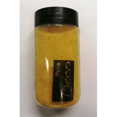 PEKA DECO - VETRO SPECCHIATO 350ML GIALLO