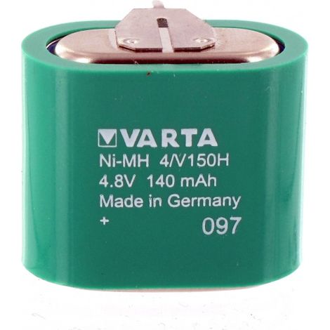 Batteria 140mAh 4, 8V 3 setola 4/V150H Varta