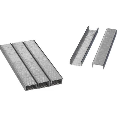 Grapas para grapadora número 3 altura 8 mm paquete 1000 unidades (1/5)