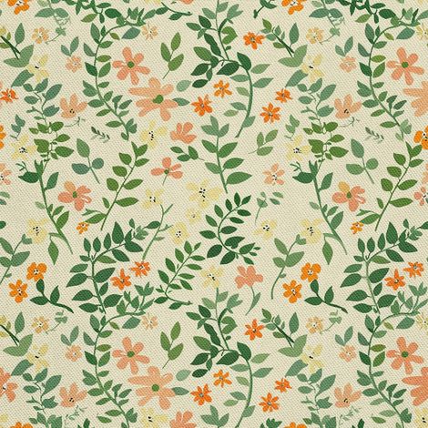 Tela decorativa para exteriores Oxford - Motivo primaveral I DX7450 (1/5)