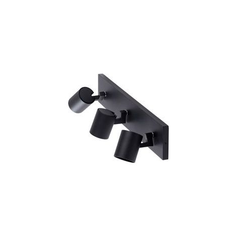 Greenice – Applique murale LED Lumiastra 3xGU10 LUMP3GU10B – Aluminium réglable – Lumière orientable – Pour espaces intérieurs (1/5)