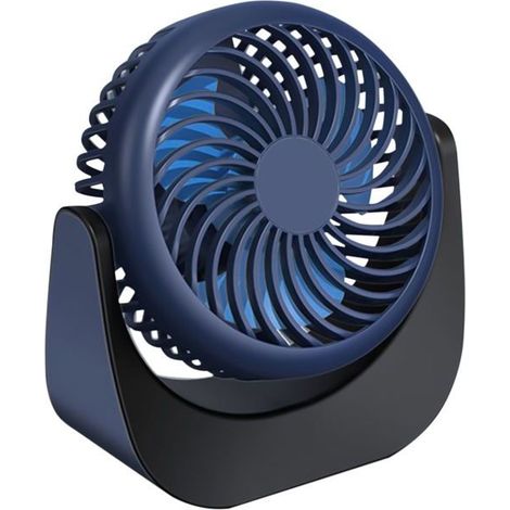 Ventilateur de table USB - Lot de 1, Mini ventilateur de voyage portable pour chambre à coucher - Nonely (1/5)