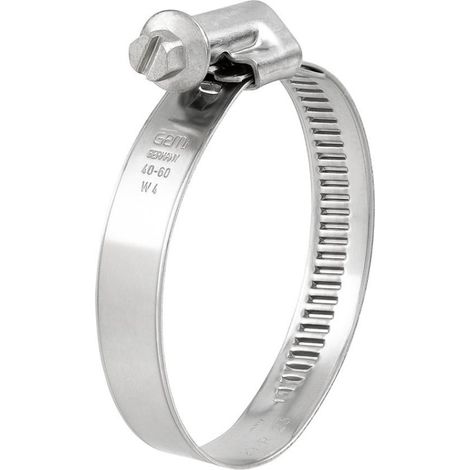 Clamp de tornillo sin fin SX-T 9 50-70 C7 W4 Acero inoxidable 1.4301 (por 25)