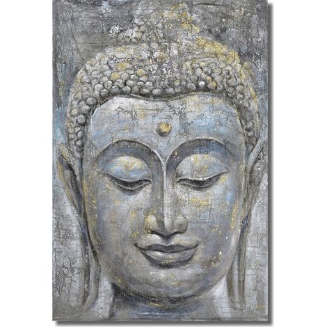 Signes Grimalt Buddha Bilder Rechteckiges graues Bild - 120x80x3cm