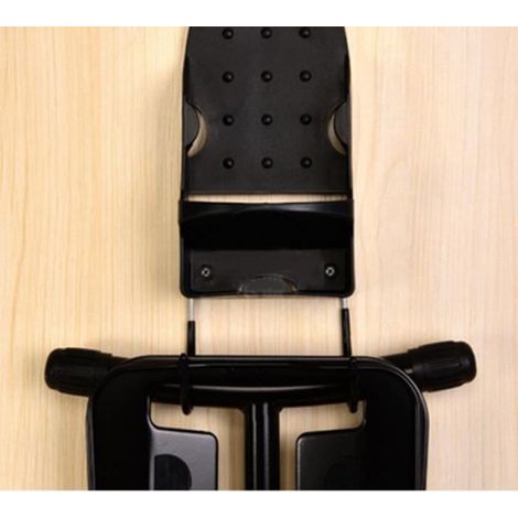 Support de fer mural en PBT + 15GF résistant à la chaleur - pour fer à base plate ≤14 cm - usage domestique et hôtelier - 1 pièce (1/4)