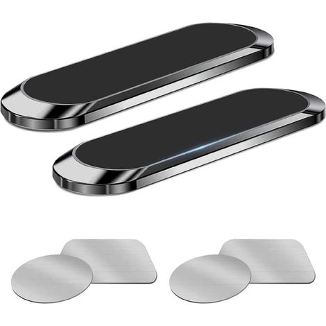 Supporto magnetico per auto, supporto magnetico universale per telefono compatibile con iPhone 12 11 Pro XS Max XR X 8 Plus 7 Plus, Galaxy S10 S10+ / S9 / S9+ e altri (grigio scuro) (1/5)