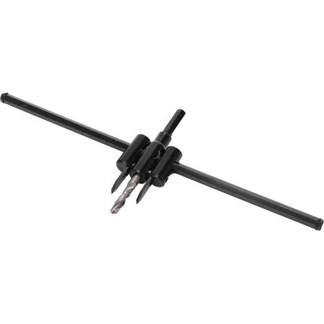 Mèche circulaire réglable de type aéronautique de 30 à 300 mm pour le travail du bois (1/5)