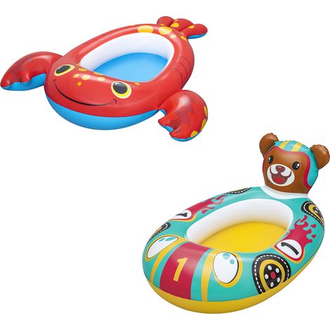 Bestway 34170 Teddybär-Schwimmboot 1,09 m x 69 cm