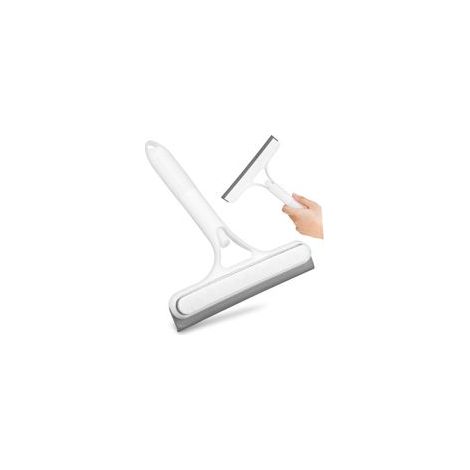 Raclette De Nettoyage avec Éponge Et Raclette pour Vitres Outil Pratique pour Nettoyer Fenêtres Et Lisses
