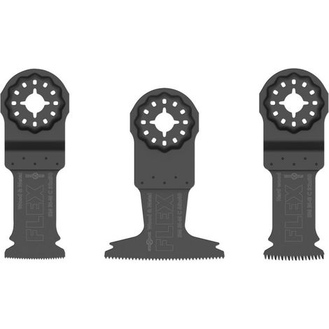 Flex Sägeblatt-Set Starlock Holz und Metall SM BI-SET VE3