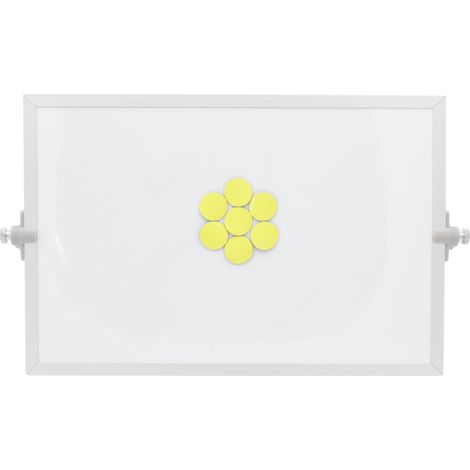 Symbole magnétique Cercle 2 cm jaune (1/2)
