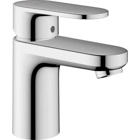 Hansgrohe – Mitigeur de lavabo 70 avec tirette et vidage métallique chromé – Hauteur sous bec 71mm – Débit 5l/min – Cartouche céramique – 71557000 (1/10)