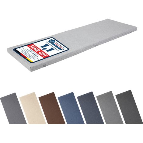 Garronda Coussin Extérieur Imperméable 120x40 cm Gris clair-8 GD-0220 (1/5)