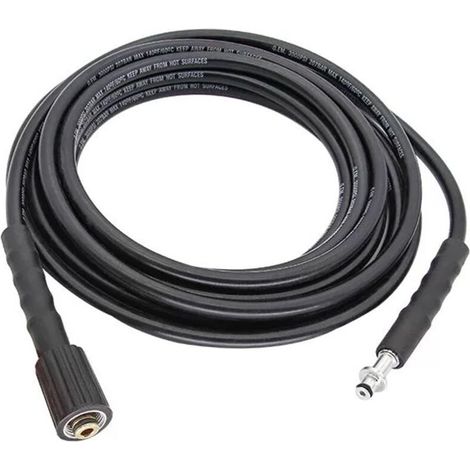 Tuyau haute pression de 6 m Tuyau de rechange avec M22-14 mm Tuyau de rechange pour Kärcher K2 K3 K4 K5, remplacement pour systèmes Kärcher 2000-2007 nettoyeurs haute pression (modèles plus anciens)
