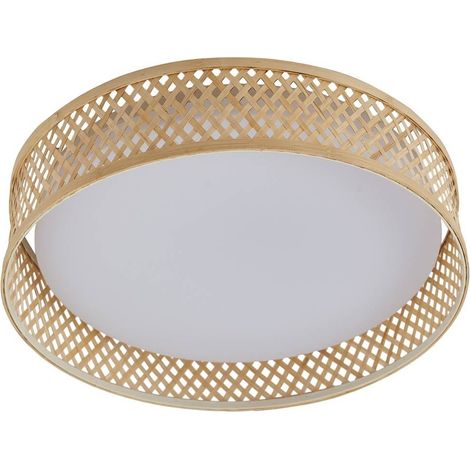 Lindby Lámpara de techo LED 'Eilif' en Marrón