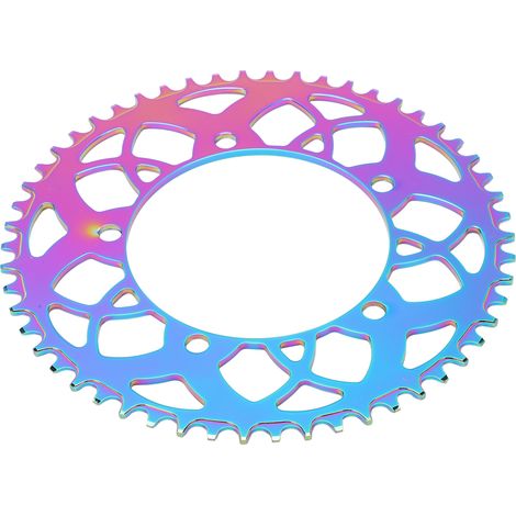 Plateau de vélo BOLANY 130BCD, positif/négatif, 54 dents, plaqué sous vide, multicolore (1/5)