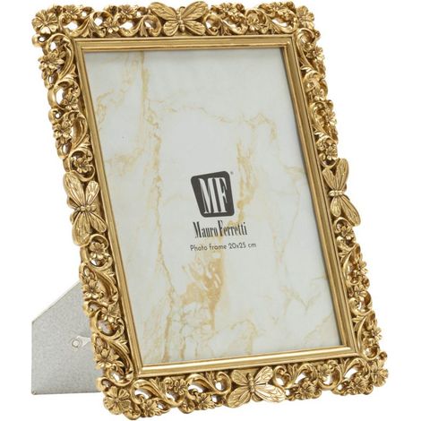 Cadre Photo Papillons "Classic" 20x25cm Or