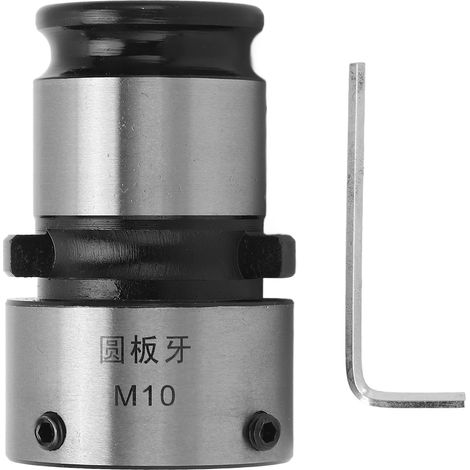 Mandrin à filière rond 31mm diamètre extérieur acier carbone serrage ferme outil de tour précis collet de taraudage (1/5)