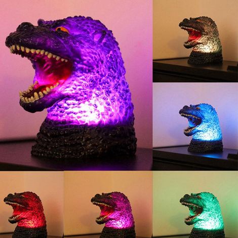 Veilleuse dinosaure, veilleuse en silicone à couleurs changeantes avec capteur tactile, lampe LED portable rechargeable pour enfants et adultes, idéale pour la chambre, la salle de jeux ou comme cadea (1/5)