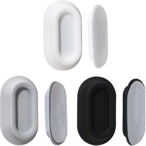 Support de télécommande magnétique en silicone, double aimant N52, sans perçage, pour surfaces planes et courbes, usage universel