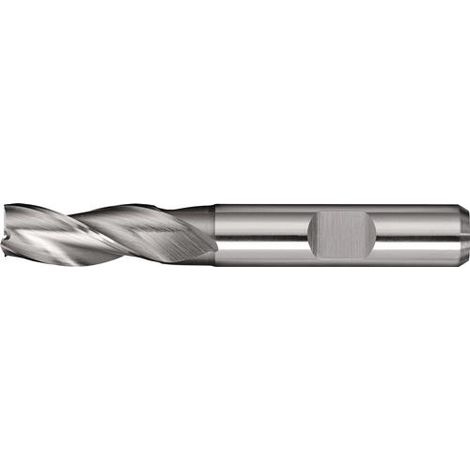 TECWERK Bohrnutenfräser DIN 844 TypN D.20mm HSS-Co8 Weldon Z.3 lang TECWERK (1/2)
