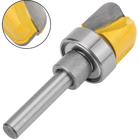 Profilfräser mit 1/4"-Schaft und abgerundetem Boden für Holzbearbeitung, Graviermaschinen, Trimmmaschinen, Profilfräser (1/5)
