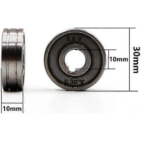 Galet d'alimentation de fil de soudage MIG à rainure moletée K assurant une alimentation stable grâce à un système de poussée pour machine à souder MIG/MAG EEY K0.6 à 0.8 (1/3)