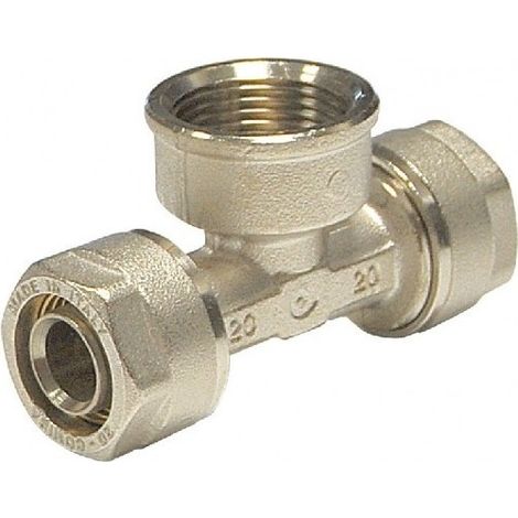 Raccordo TEE M Diametro 1/2" x 16 (1/3)
