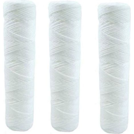 3 Cartouches filtrante pour traitement de l'eau - 25 µm - jardiboutique