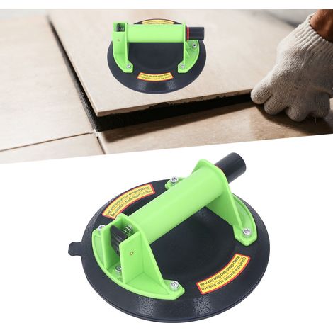 Ventouse à vide de 20 cm (8 pouces) pour la manutention intensive de verre, de carreaux de céramique, de grandes dalles et de marbre  ventouse à pompe manuelle haute puissance d'aspiration (1/5)