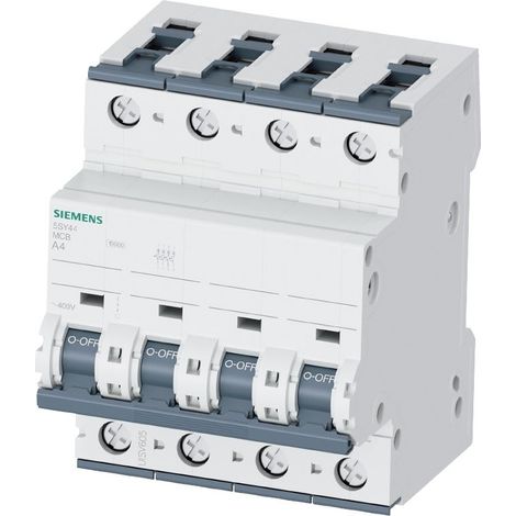 Siemens LS-Schalter 4P 32A 10kA D-Typ 4 Module 5SY44328