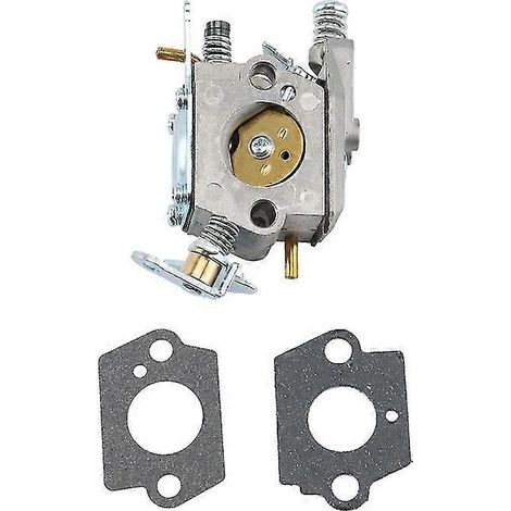 Carburateur compatible avec les tronçonneuses Partner 350, 351, 352, 370, 371, 390, 391, 401 et 420, ainsi qu'avec les tronçonneuses McCulloch Mac Cat 335, 435, 436 et 440 (référence 530071621+). (1/3)