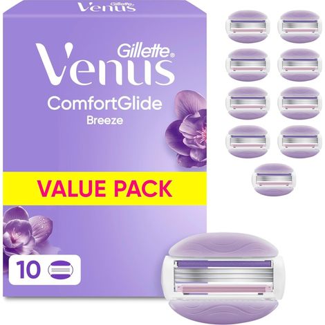 Gillette Venus ComfortGlide Breeze Rasierklingen 10 St.