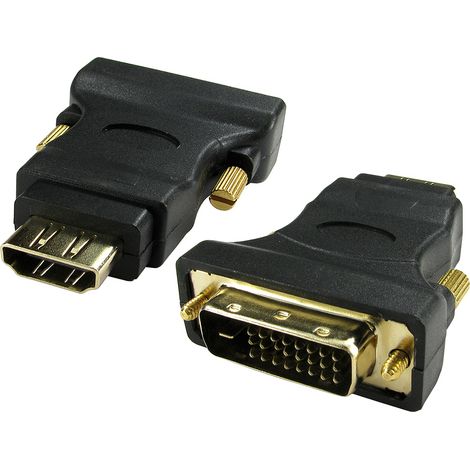 Adaptateur RS PRO Droit, DVI-D Mâle vers HDMI Femelle ( Prix pour 1 )
