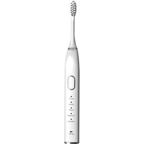 Brosse à dents électrique sonique rechargeable, idéale pour les voyages, avec charge rapide et modes personnalisés-AquaForge (1/5)