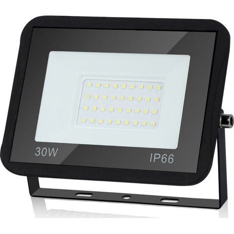 ALOVZE 30W LED Außenstrahler Warmweiß Garten Garage Spot Sicherheitsbeleuchtung IP66 LED Flutlicht (1/4)