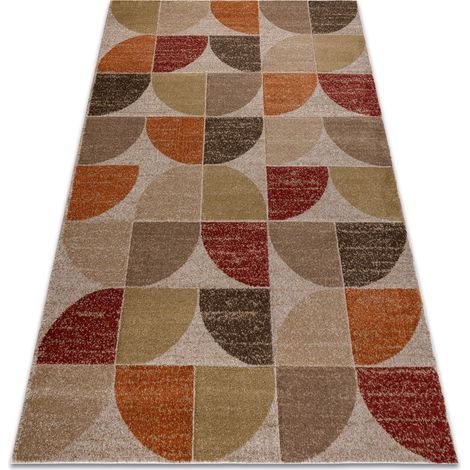 Teppich ARCANA 4673 beige / orange, geometrisch, modern beige 120x170 cm (1/5)