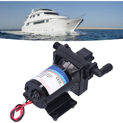 Leise 24V 11,3L Wasserpumpe für Yachten, 12V Wasserversorgungspumpe für Wohnmobile, Hochdruckpumpe für sauberes Wasser, Mini-Elektromembranpumpe 3,0 GPMF43-101-055-101 (1/5)
