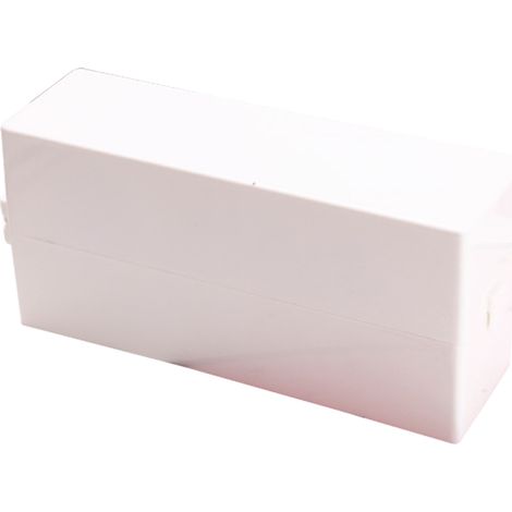 Boîte de rangement blanche pour polisseuses à ongles, présentoir à ongles, pratique et élégante (1/4)