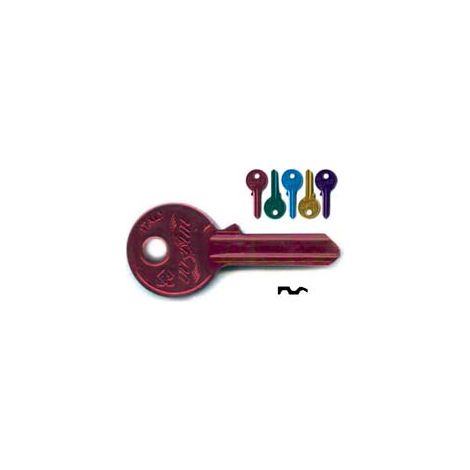 CHIAVI PER CILINDRI UNIVERSAL 5 SPINE PICCOLE UL058U- - UL058U DX ultralite 5 colori assortiti - 10 pezzi SILCA