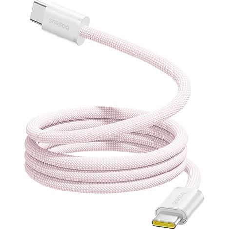 Cavo autoassemblante USB-C Dynamic 4 Pro 100W da 1 m - Rosa