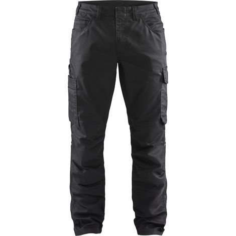 Pantalon maintenance denim stretch 2D Blåkläder 1439 Noir/Noir Blaklader - 143911419999C 50