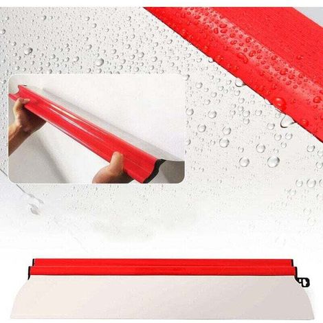 Lame à lisser, 40 cm couteau a enduire,Grattoir à Cloisons Sèches Professionnel, Outil Spatule de Revêtement en Acier Inoxydable avec pour Le Lissage et La Finition du Revêtement de Béton