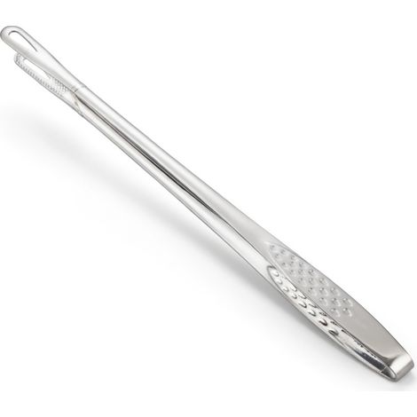 pince à barbecue inox 304 grande taille 28 cm, pour grillades (1/5)
