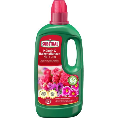 SUBSTRAL® Kübel- und Balkonpflanzen Nahrung 1 Liter EAN: 4062700873977 (1/2)