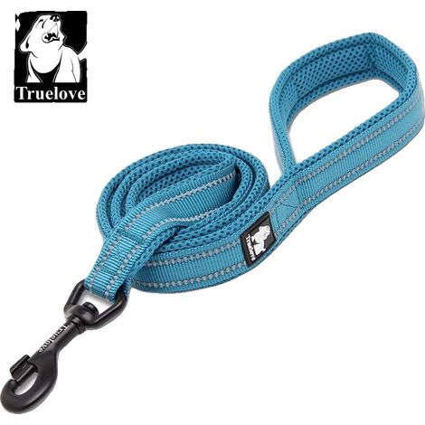 Correa para perros, material de nailon resistente, agarre cómodo, azul, M 2cm x 200cm (1/2)
