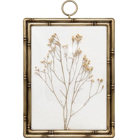 Déco Murale Bombée Fleurs "Jonas" 47cm Marron (1/5)