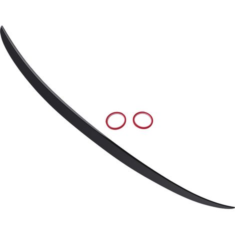 Trunk Wing for BMW 5 Series G30 2018-2023 ABS Boot Lip Spoiler Gloss Black (1/5)